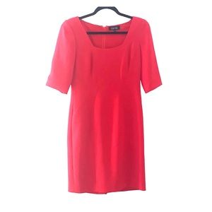 Teri Jon Red Sheath Dress